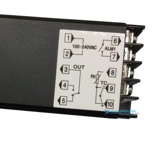 Dual Digital PID Temperature Controller Control Rex-C100 4Digits LED Display Thermostat
