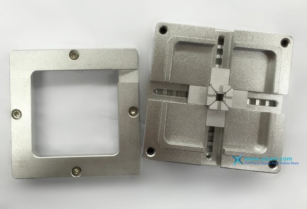 img_0596__ Reballing BGA Station with Wheel Adjustment 80 x80mm & 90mm x 90mm Stencils Template Holder