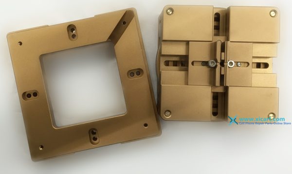 Reballing BGA Station with Wheel Adjustment 80 x80mm & 90mm x 90mm Stencils Template Holder