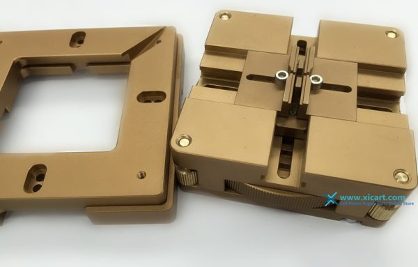 Reballing BGA Station with Wheel Adjustment 80 x80mm & 90mm x 90mm Stencils Template Holder