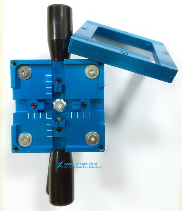 Reballing BGA Station with Handle 90mm x 90mm Stencils Template Holder Jig