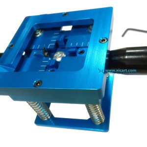 Reballing BGA Station with Handle 90mm x 90mm Stencils Template Holder Jig
