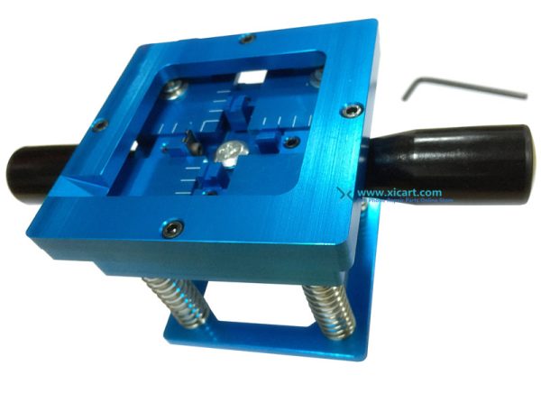 Reballing BGA Station with Handle 90mm x 90mm Stencils Template Holder Jig