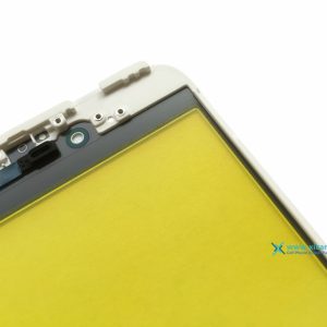 Cold Press 2in1 Front Outer Screen Glass Lens with Frame Bezel For iPhone - (Grade A+) - Image 3