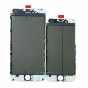 Cold Press 4in1 Front Outer Screen Glass Lens with Frame Bezel + OCA & Polarizer Assembly For iPhone (Original) - Image 3