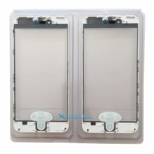 Cold Press 3in1 Front Outer Screen Glass Lens with Frame Bezel + OCA For iPhone (Grade A+) - Image 4