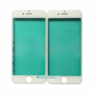Cold Press 2in1 Front Outer Screen Glass Lens with Frame Bezel For iPhone - (Grade A) - Image 4