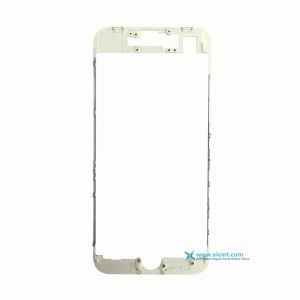 For iPhone 8 / 8 Plus Touch Screen Frame Bezel with hot melt glue - Black / White - Image 3