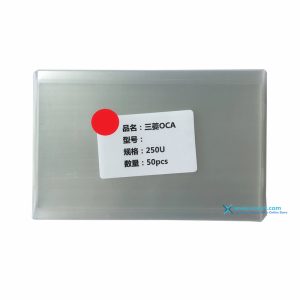 50PCS OCA Film Optical Clear Adhesive Double-side Sticker for Motorola Series, Thickness: 0.25mm