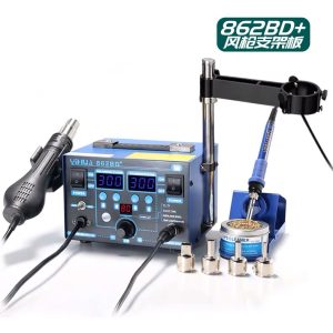 Hot air and hot iron 2in1 soldering rework station /YIHUA 862D+ /862BD+ - Image 8