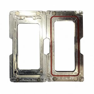 Magnetic Adsorption Frame Bezel Installation Mold Holder for iPhone X /Xs /11 Pro / Max – Aluminium
