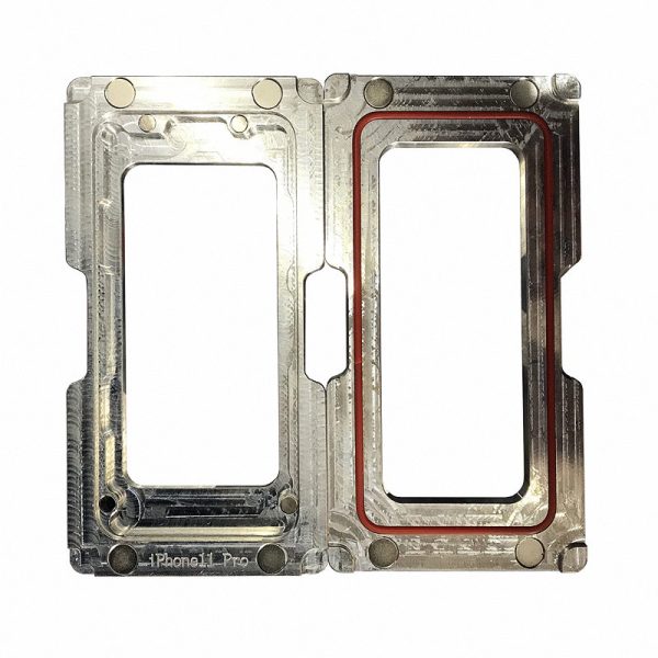 img_7797_ Magnetic Adsorption Frame Bezel Installation Mold Holder for iPhone X /Xs /11 Pro / Max – Aluminium