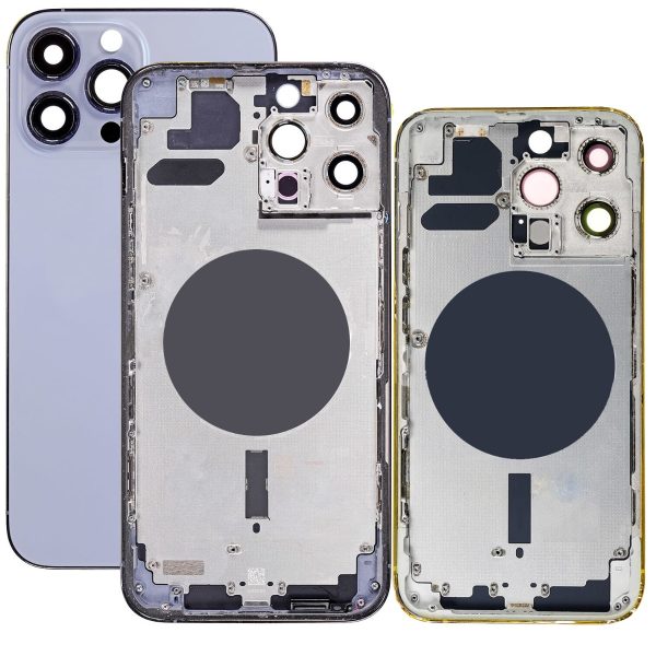 iphone-13pro-13-pro-max-rear-housing-with-frame Back Cover Rear Housing with Glass & Side Buttons for iPhone 13 Pro / 13 Pro Max