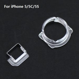 100pcs - Front Camera & Light Sensor Plastic cap Holder lens Clip Ring Bracket For iPhone SE/5/5S/5C 6/6 Plus - Image 6