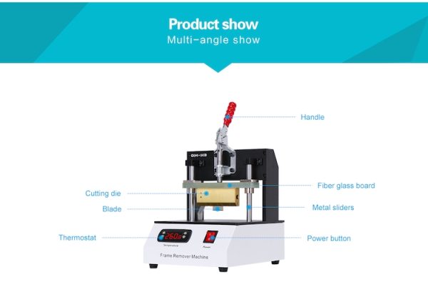 Newest iPhone Frame Bezel Removal Remover Machine #OCAmaster OM-H3