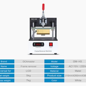Newest iPhone Frame Bezel Removal Remover Machine #OCAmaster OM-H3