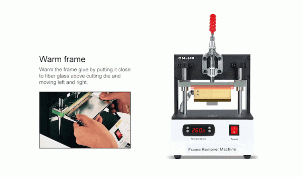 Newest iPhone Frame Bezel Removal Remover Machine #OCAmaster OM-H3