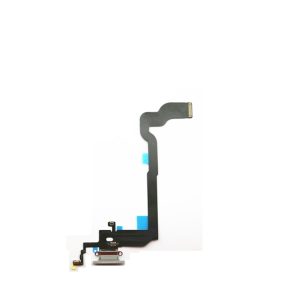 Dock Connector Charging Port Flex Cable Replacement for iPhone X – Black / White