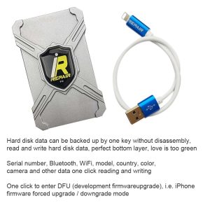 iRepair P10 DFU BOX for iPhone 6 7 8 X Serial Number Read Write One-Click Unpack WiFi and All Other Syscfg Data No