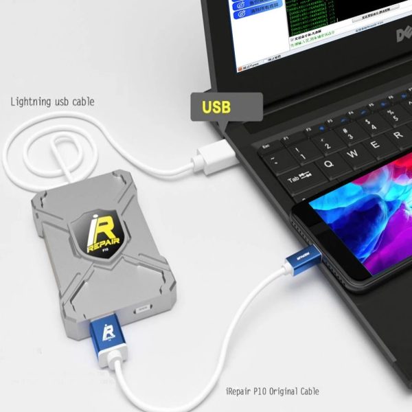 iRepair P10 DFU BOX for iPhone 6 7 8 X Serial Number Read Write One-Click Unpack WiFi and All Other Syscfg Data No