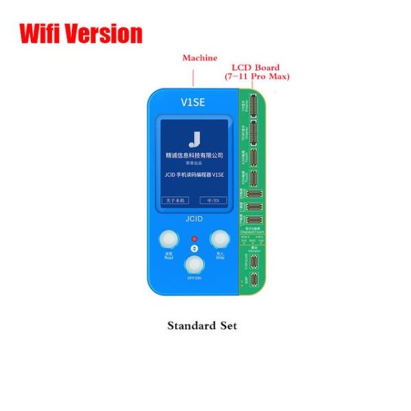 JC Phone Reading Programmer V1SE Face ID 6 in 1 JCID Photosensitive Original Color Dot Matrix Board For Iphone Ture Tone