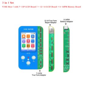 JC Phone Reading Programmer V1SE Face ID 6 in 1 JCID Photosensitive Original Color Dot Matrix Board For Iphone Ture Tone