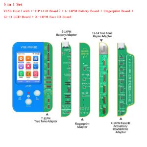 JC Phone Reading Programmer V1SE Face ID 6 in 1 JCID Photosensitive Original Color Dot Matrix Board For Iphone Ture Tone