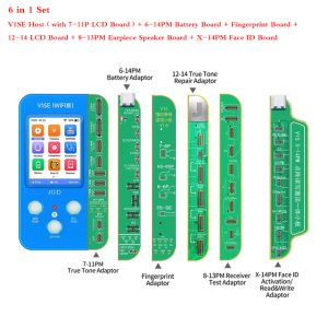 JC Phone Reading Programmer V1SE Face ID 6 in 1 JCID Photosensitive Original Color Dot Matrix Board For Iphone Ture Tone