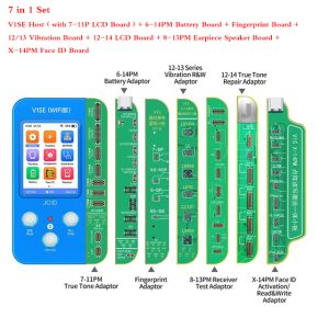 JC Phone Reading Programmer V1SE Face ID 6 in 1 JCID Photosensitive Original Color Dot Matrix Board For Iphone Ture Tone