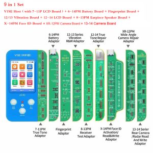 JC Phone Reading Programmer V1SE Face ID 6 in 1 JCID Photosensitive Original Color Dot Matrix Board For Iphone Ture Tone