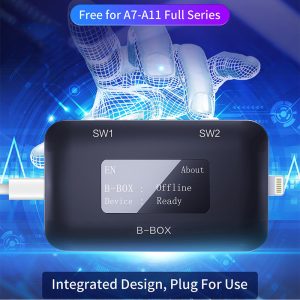 JC B-BOX C3 DFU Box Window DCSD Cable For IOS A7-A11 One Key Purple Mode for iPhone & iPad Unlock WIFI Modify NAND Syscfg