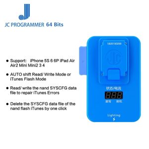 JC Pro1000S PCIE NAND Programmer JC P11 P8 P7 64 32 Bit for iPhone 7 7P 8 8P X XSMAX XR iPad PRO Read Write Error Tes