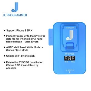 JC Pro1000S PCIE NAND Programmer JC P11 P8 P7 64 32 Bit for iPhone 7 7P 8 8P X XSMAX XR iPad PRO Read Write Error Tes