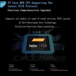 JC Pro1000S PCIE NAND Programmer JC P11 P8 P7 64 32 Bit for iPhone 7 7P 8 8P X XSMAX XR iPad PRO Read Write Error Tes