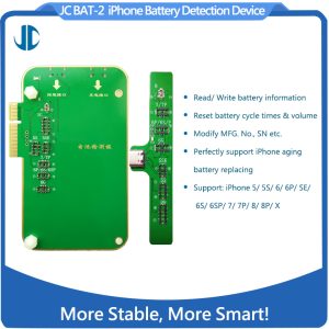 JC PRO1000S Programmer Battery/Lighting Cable/Earphone/Vibration Detection TestTool for iPhone 5 – X