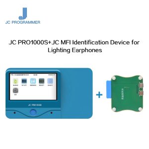 JC PRO1000S Programmer Battery/Lighting Cable/Earphone/Vibration Detection TestTool for iPhone 5 – X