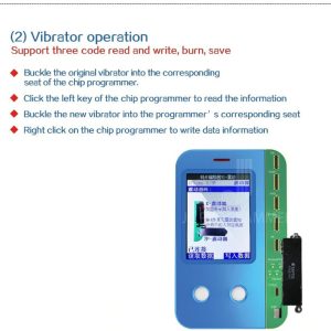 JC V1 EEPROM Programmer for iPhone 11 Pro Max 11 Pro X XR XS XS MAX 8P 7 Original Color/Touch Vibrator Repair Logic Board