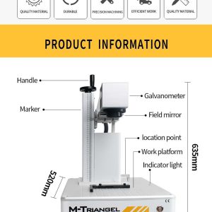 Laser Ingraving Printing & Back Glass Housing Separator laser marking machine # MT G One