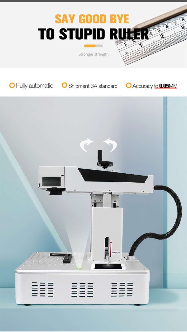 Laser Ingraving Printing & Back Glass Housing Separator laser marking machine # MT G One