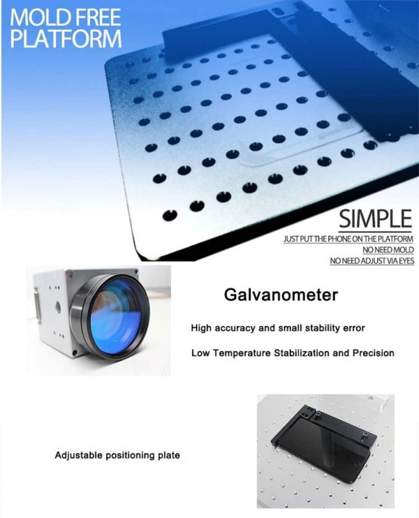 Laser Ingraving Printing & Back Glass Housing Separator laser marking machine # MT G One