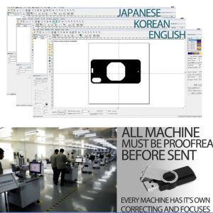 Laser Ingraving Printing & Back Glass Housing Separator laser marking machine # MT G One