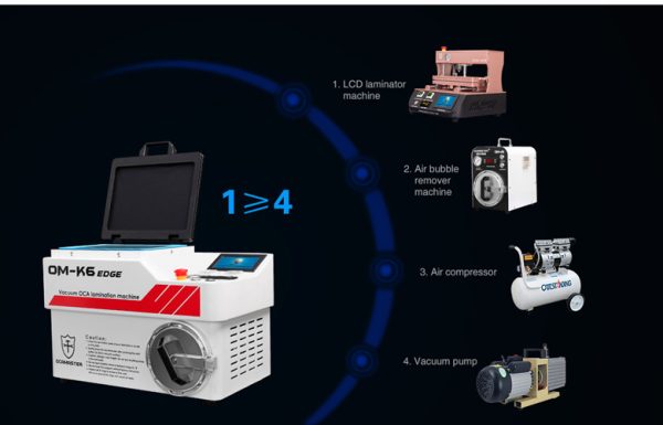 Latest Air Bag Vacuum OCA Lamination Machine for Curved Edge screen #OCAmaster OM K6-Edge