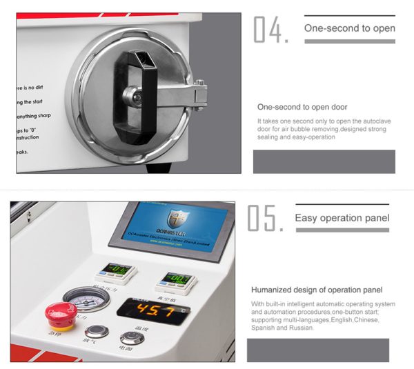 Latest Air Bag Vacuum OCA Lamination Machine for Curved Edge screen #OCAmaster OM K6-Edge