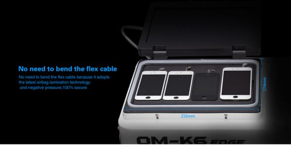 Latest Air Bag Vacuum OCA Lamination Machine for Curved Edge screen #OCAmaster OM K6-Edge