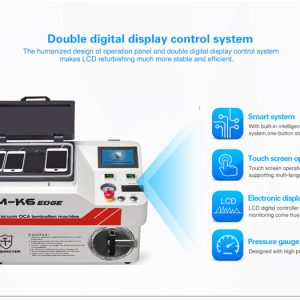 Latest Air Bag Vacuum OCA Lamination Machine for Curved Edge screen #OCAmaster OM K6-Edge