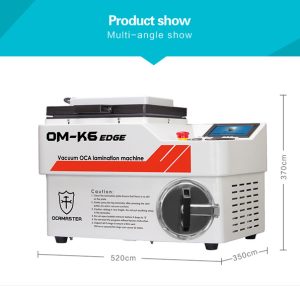 Latest Air Bag Vacuum OCA Lamination Machine for Curved Edge screen #OCAmaster OM K6-Edge