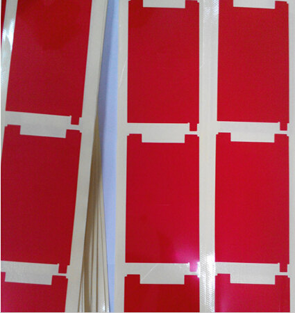 10pcs – LCD Backlight Red Protector Film Sticker for iPhone