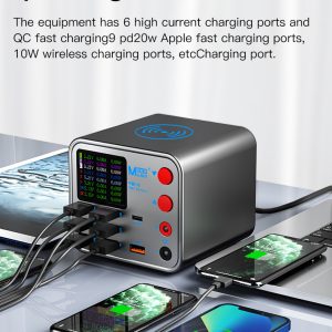 MaAnt Intelligent Stabilized Power Supply With Adjustable Voltage And Current/8 Ports fast Charger/PD+QC3.0 Stong Fast Charging - Image 11