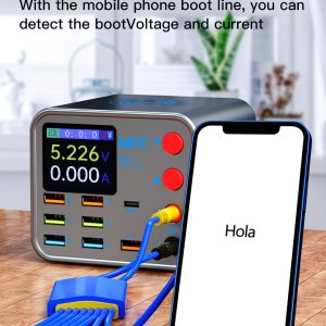 MaAnt Intelligent Stabilized Power Supply With Adjustable Voltage And Current/8 Ports fast Charger/PD+QC3.0 Stong Fast Charging - Image 13