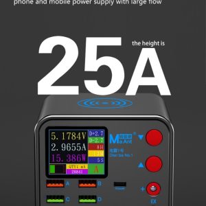 MaAnt Intelligent Stabilized Power Supply With Adjustable Voltage And Current/8 Ports fast Charger/PD+QC3.0 Stong Fast Charging - Image 4